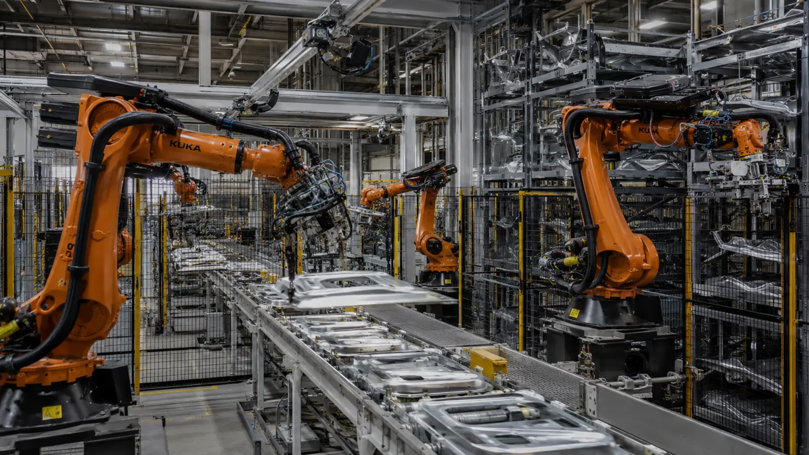 Hat Sonu Robotlu İstifleme teknik sistem görseli